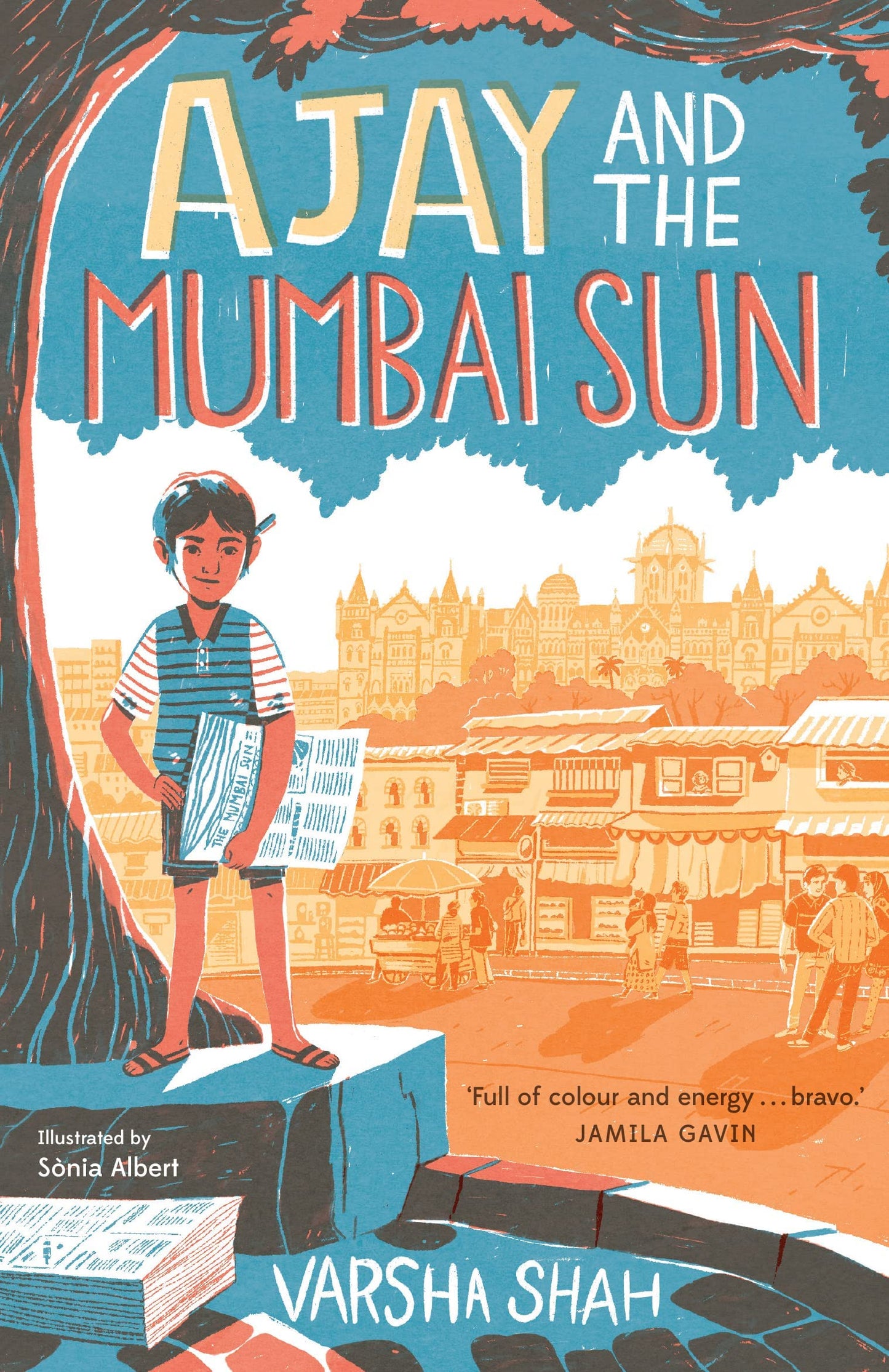 AJAY AND THE MUMBAI SUN book cover
