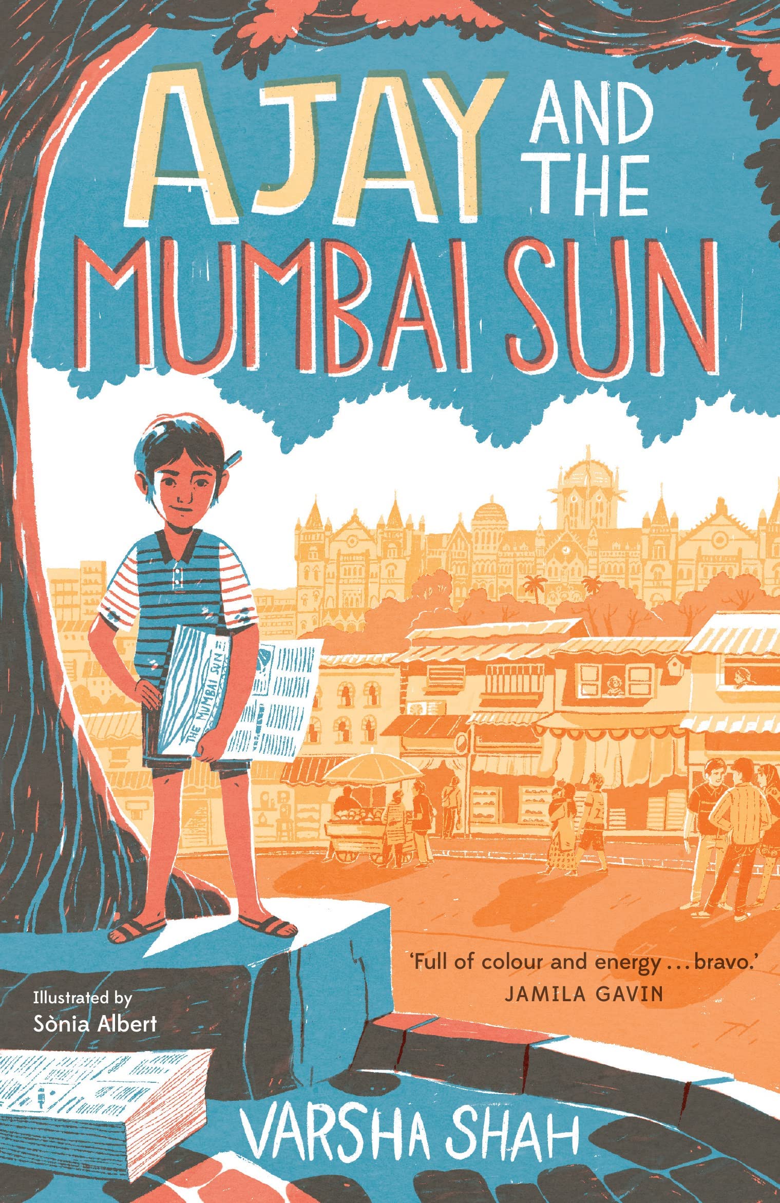 AJAY AND THE MUMBAI SUN book cover