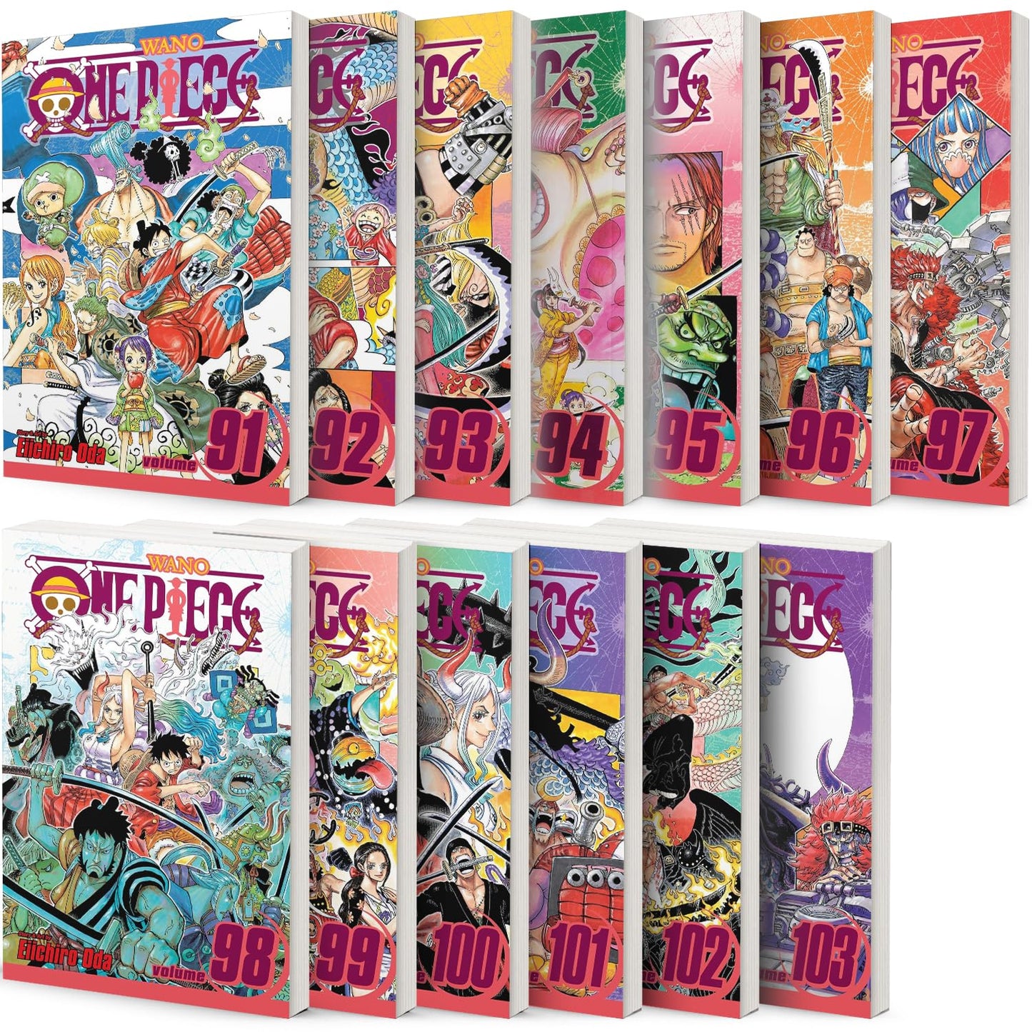 One Piece Manga Series Collection Box Sets by Eiichiro Oda