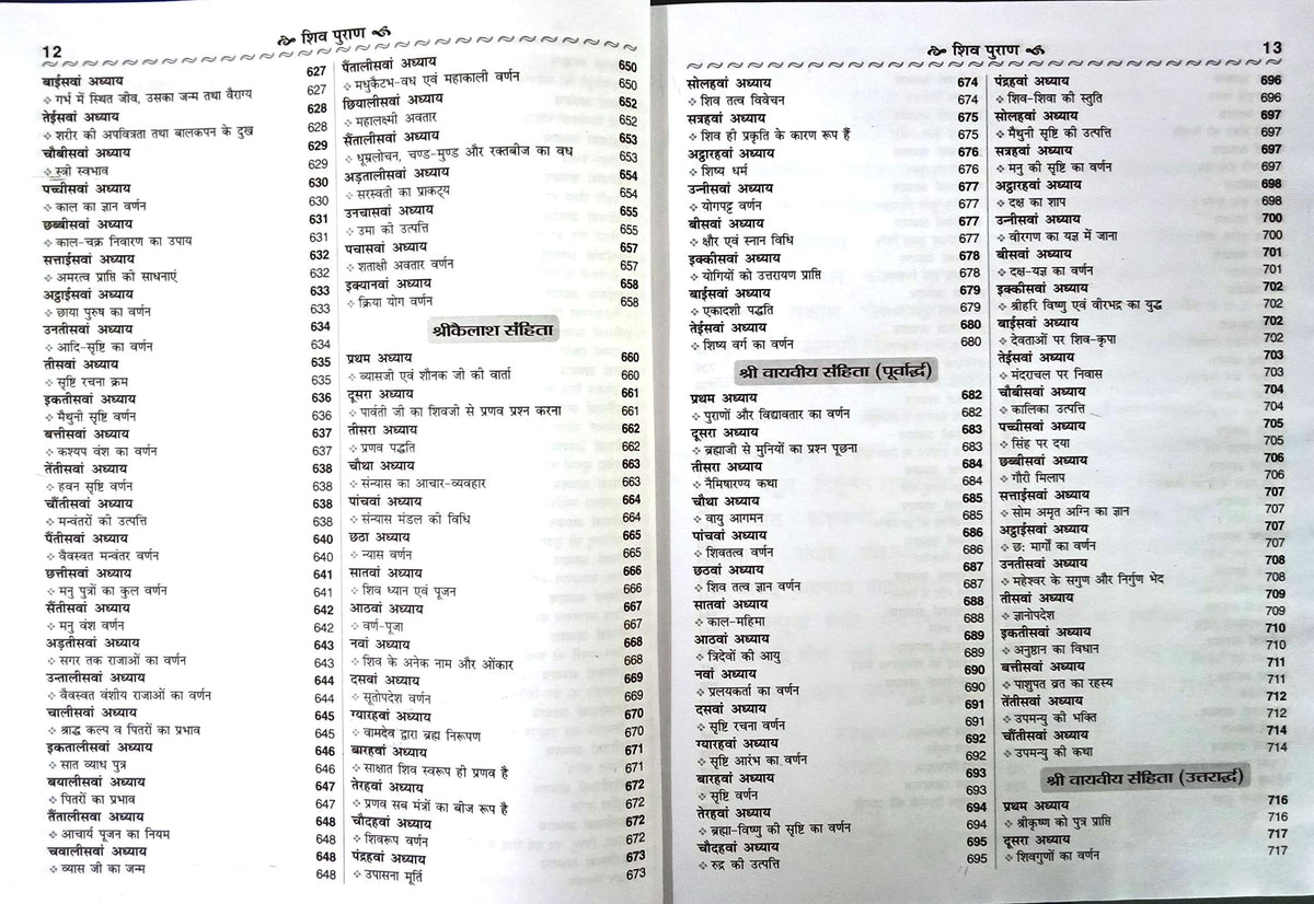 Shiv Puran (Saral Hindi Bhasha main) Sampuran 11 Khand 7 Sahitayen (Sejild) (Hindi Edition) | Dharam-Dharshan Ki Vashisht Pustake