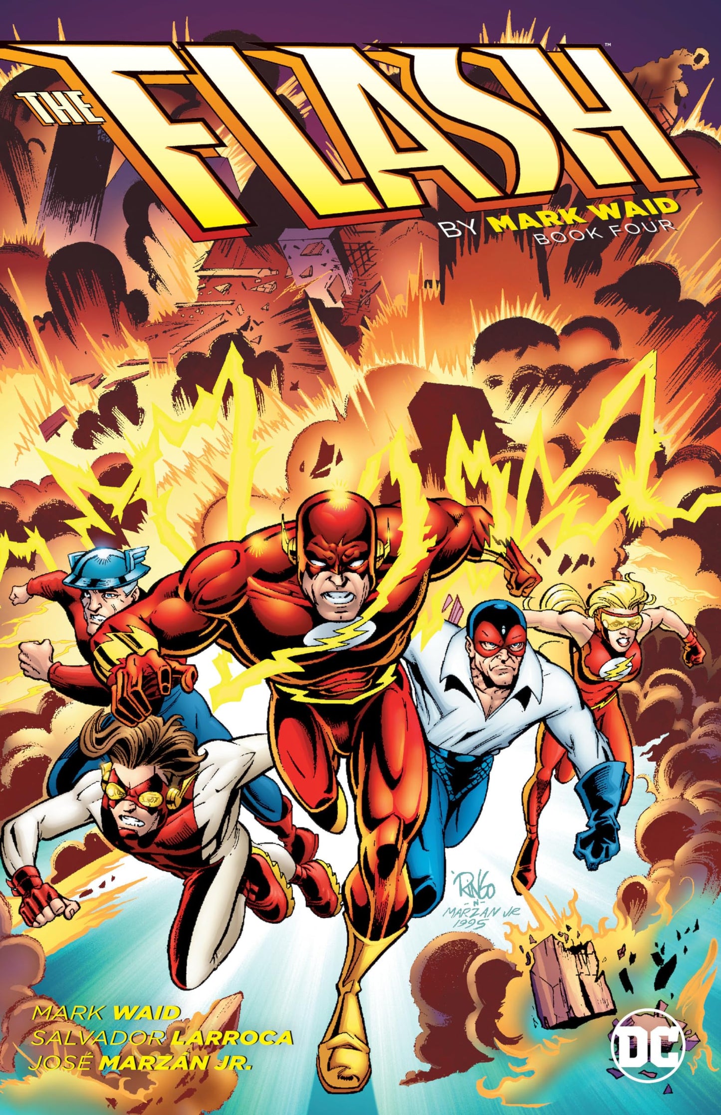 The Flash by Mark Waid Book Four book cover