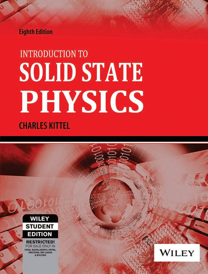 Introduction to Solid State Physics, 8ed