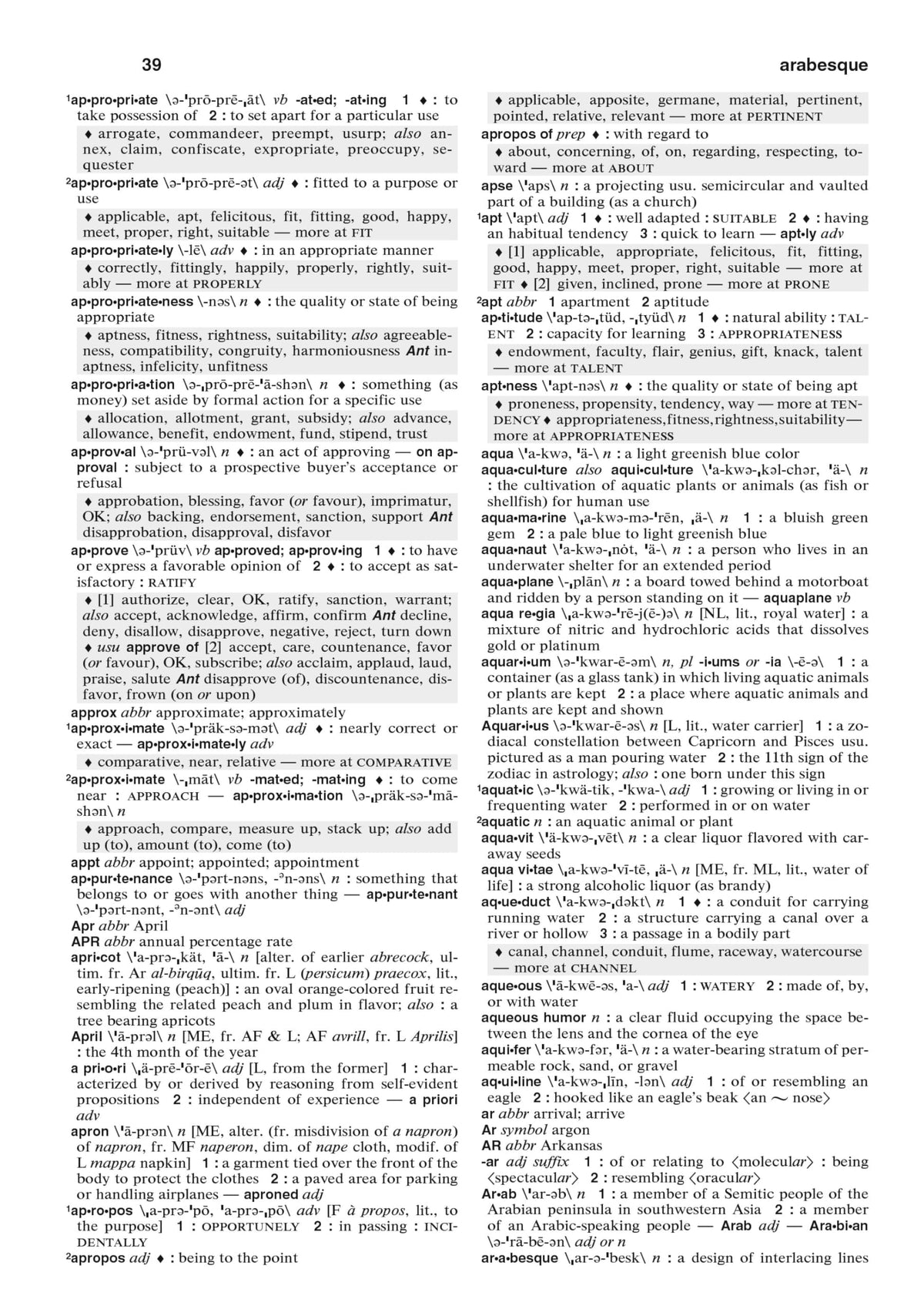 MerriamWebsters Dictionary and Thesauru