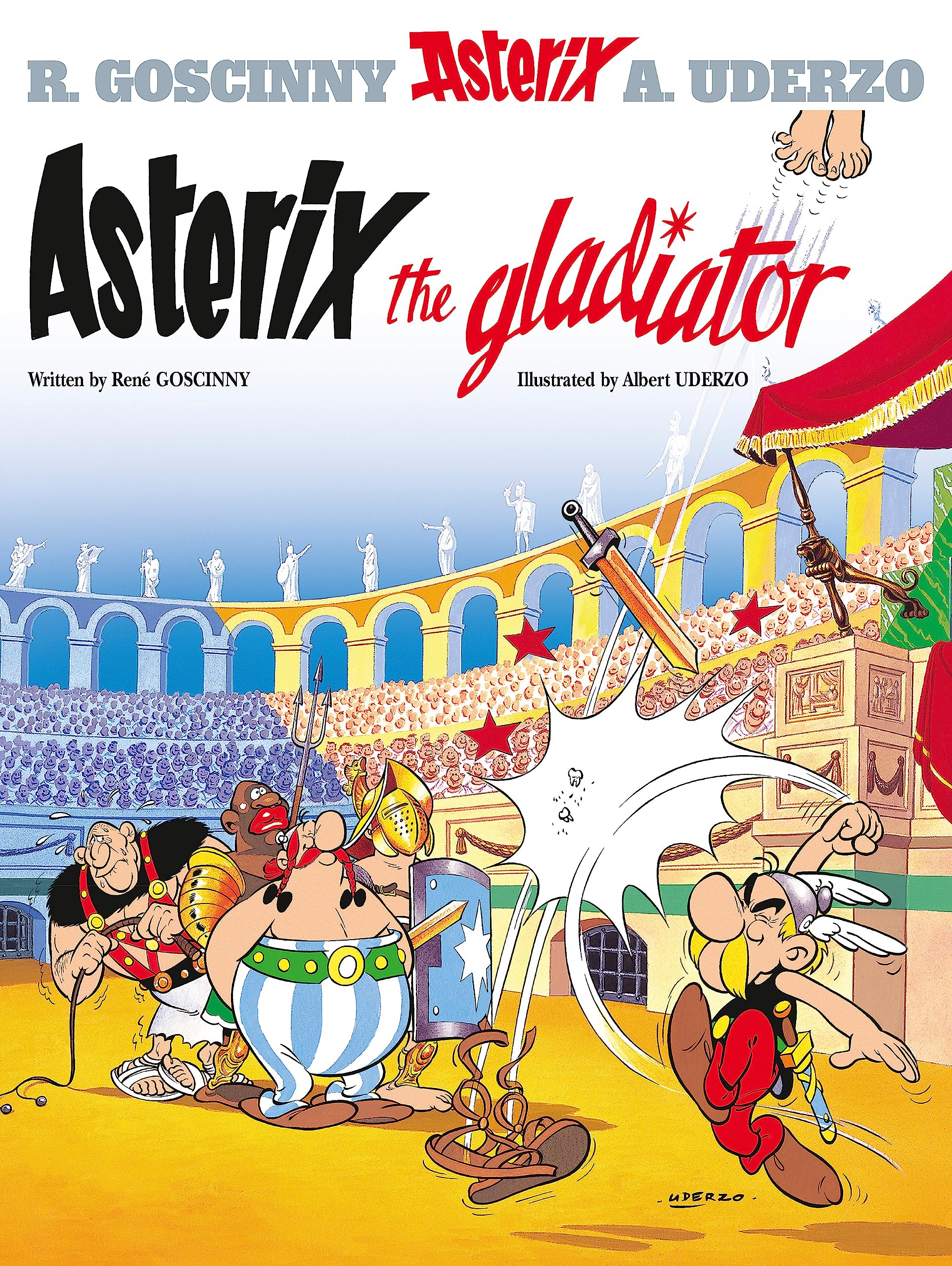 ASTERIX THE GLADIATOR 4 book cover