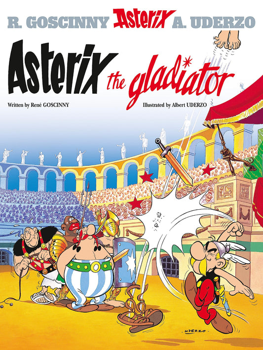 ASTERIX THE GLADIATOR 4 book cover