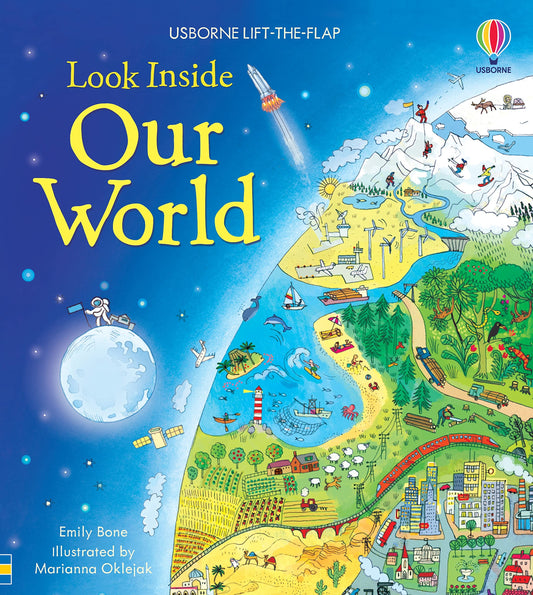 Look Inside Our World (Look Inside Board Books) by Emily Bone book cover