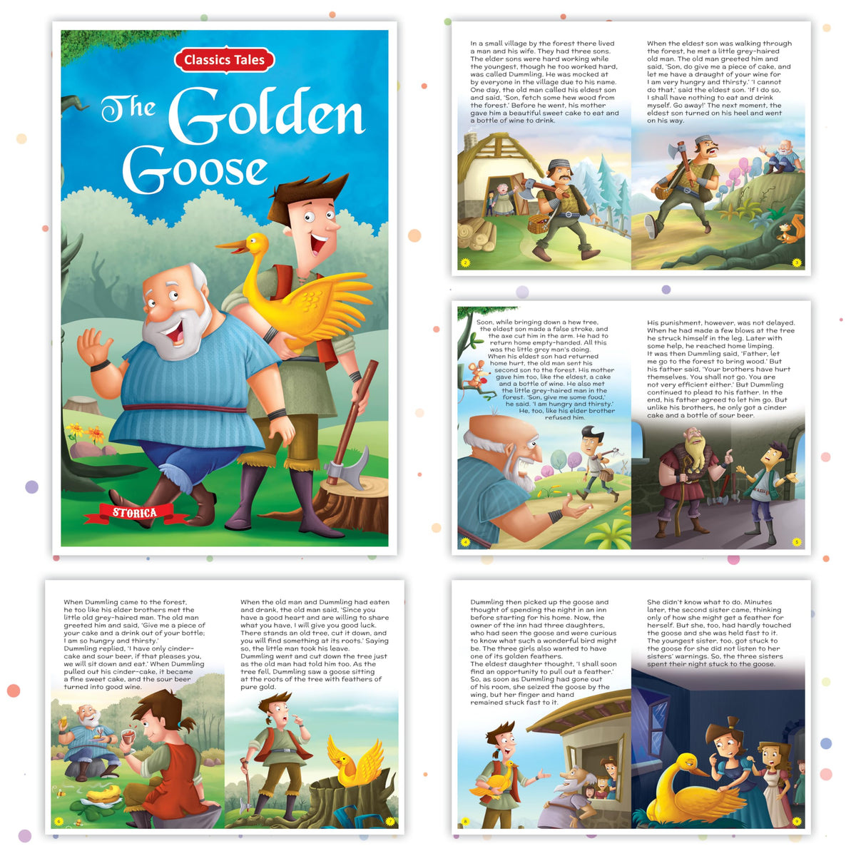 Set of 10 Classics Tales Story Books for Kids|English Short Stories for 3+ | Aladdin, Alibaba, Jungle Book & Others