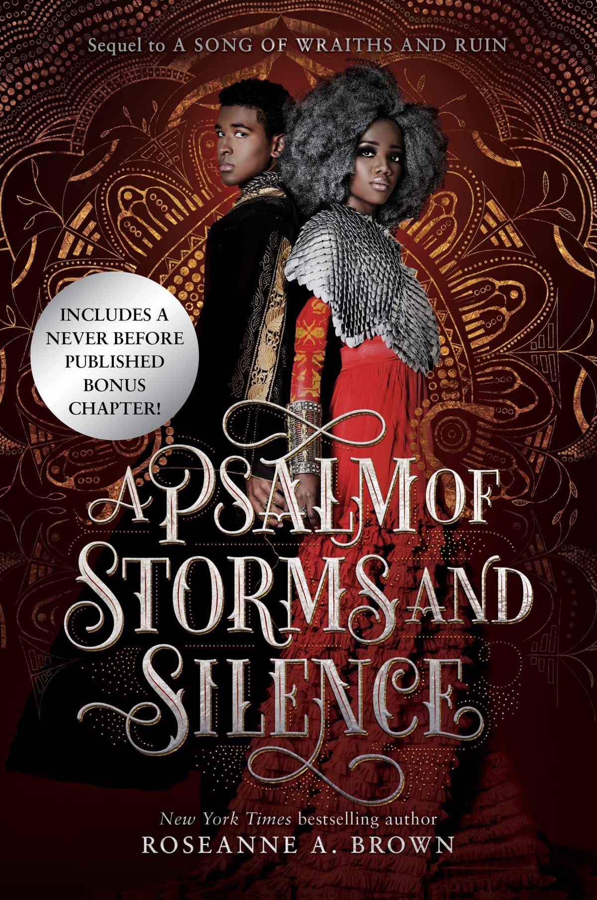 PSALM OF STORMS AND SILENCE, A book cover
