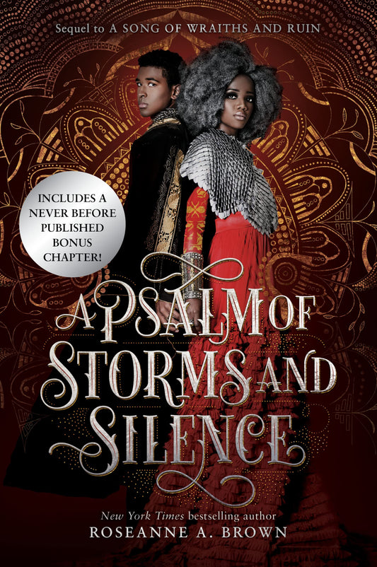 PSALM OF STORMS AND SILENCE, A book cover