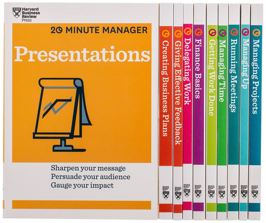 20 Minute Manager (Set of 10 Books) by Harvard Business Review book cover