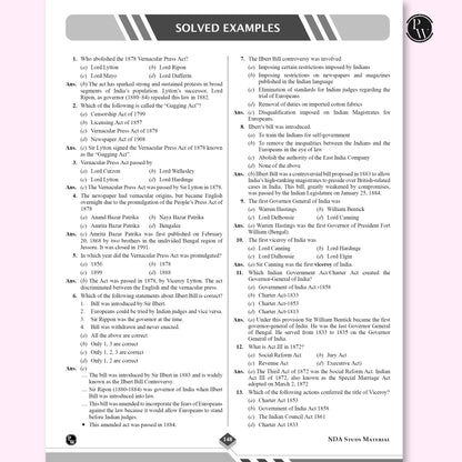 PW Shaurya NDA Book 2026 – NDA/NA General Knowledge | Latest 2025 Solved Paper | Geography, History, Economics, Political Science | Chapterwise Theory, PYQs, Practice Exercises