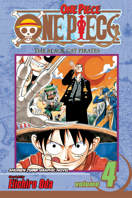 One Piece, Vol. 4: The Black Cat Pirates  