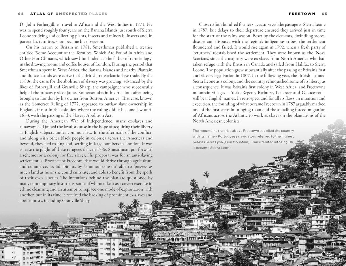 Atlas of Unexpected Places: Haphazard Discoveries, Chance Places and Unimaginable Destinations