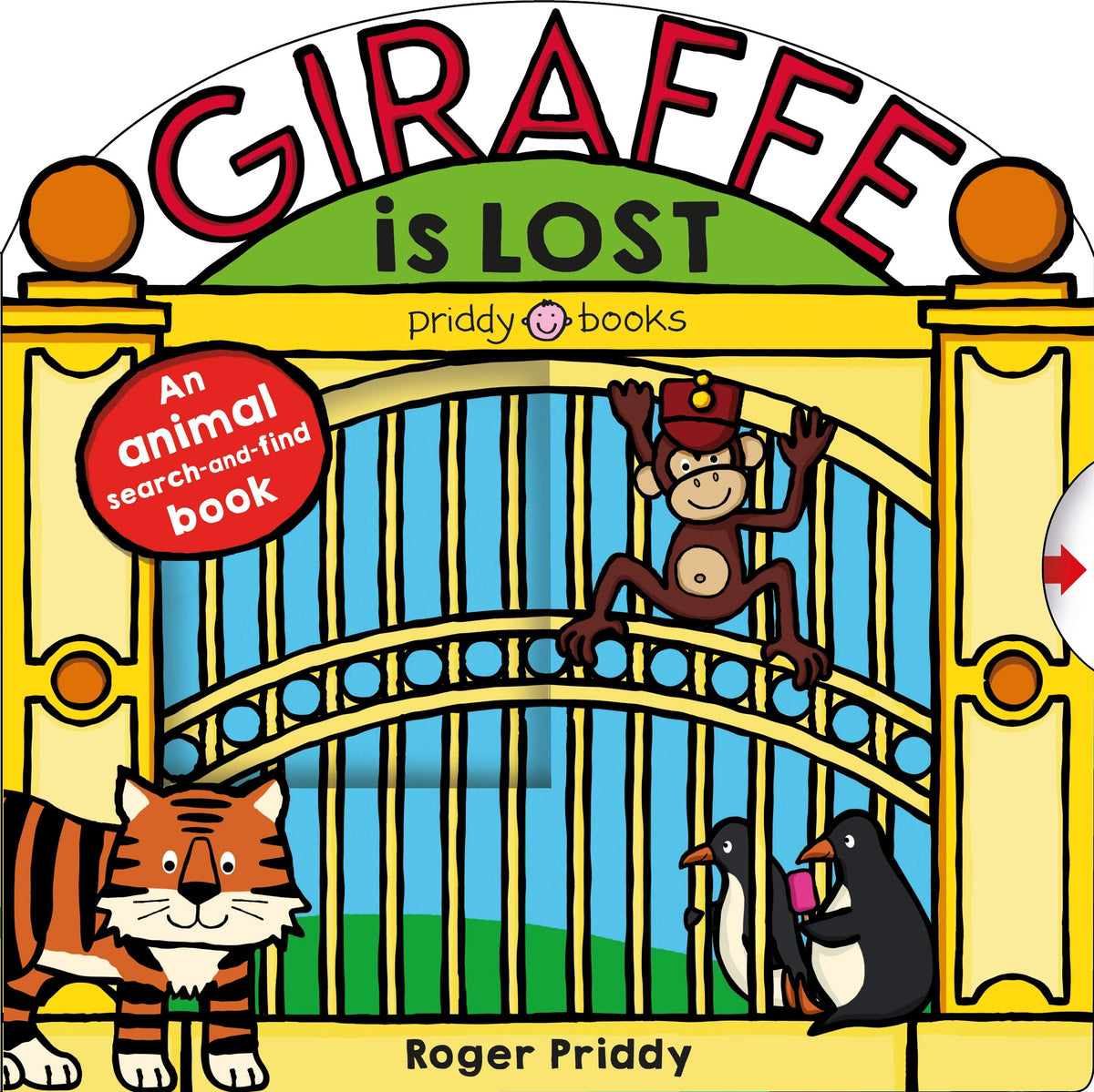 Giraffe Is Lost: An Animal Search-And-Find Book book cover
