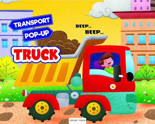 Pop-up Transport - Truck - Gorgeously Illustrated Pop-up Book For Children book cover