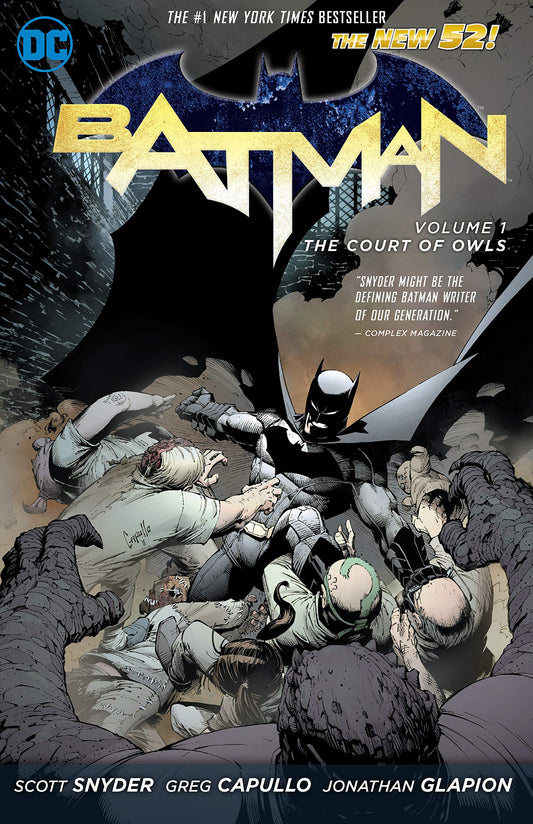 Batman Vol. 1: The Court of Owls (The New 52): The Court of Owls - Vol.1: 01 by Scott Snyder book cover
