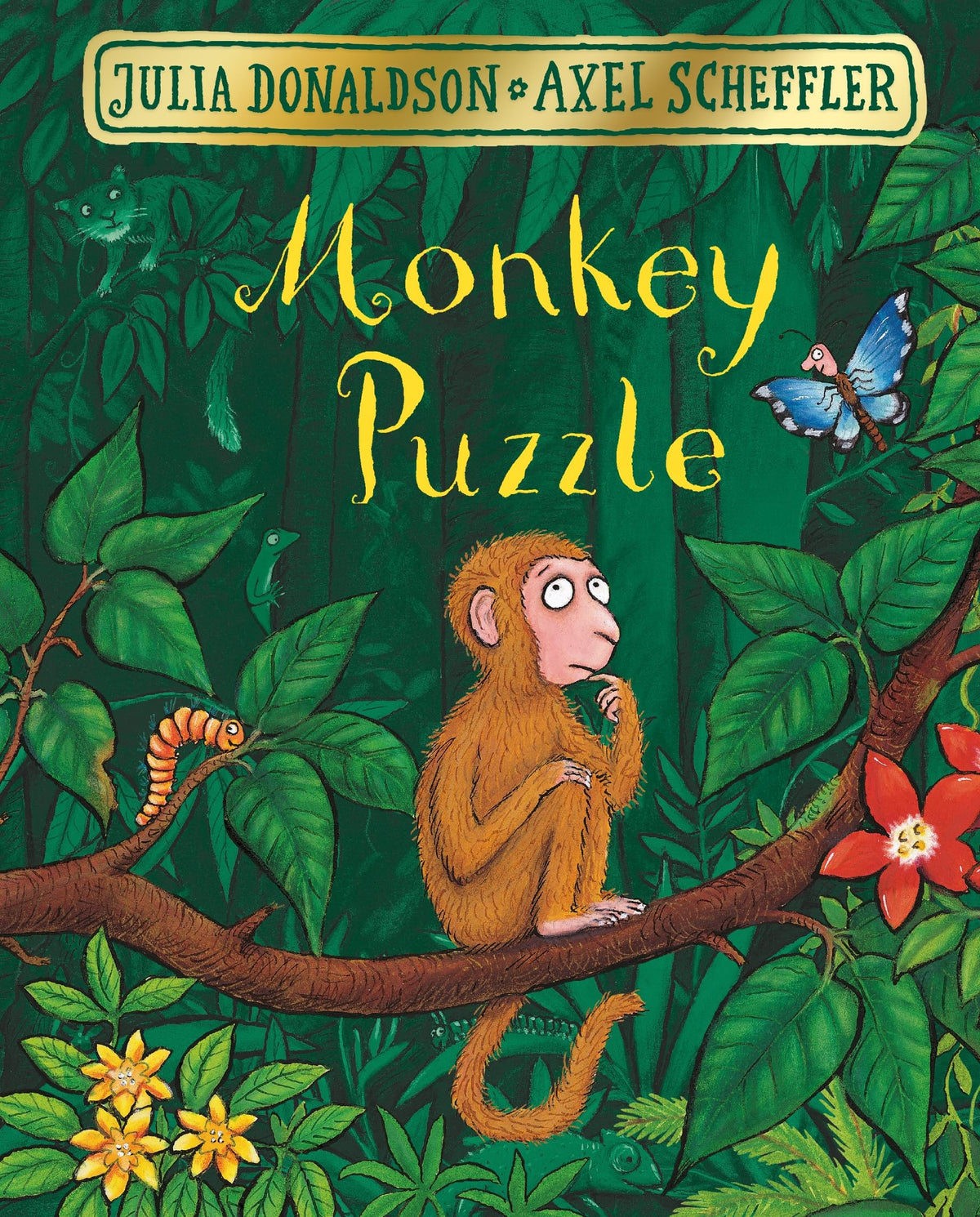 Monkey Puzzle: A funny rhyming story about jungle animals from the creators of The Gruffalo