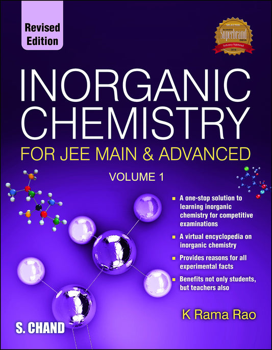 Inorganic Chemistry For Jee Main And Advanced - Vol. 1 by K. Rama Rao (Author) book cover