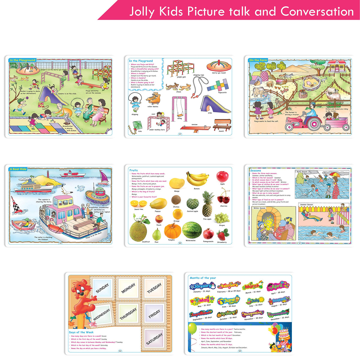 Jolly Kids Picture talk and conversation