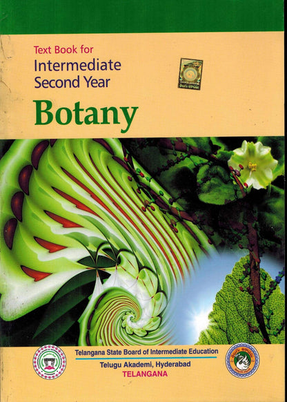 Textbook For Intermediate Second Year - BOTANY [ ENGLISH MEDIUM ]