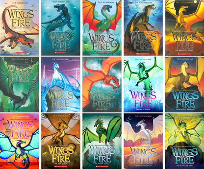 Wings of Fire: The Complete Collection Series Set (Books 1-15)
