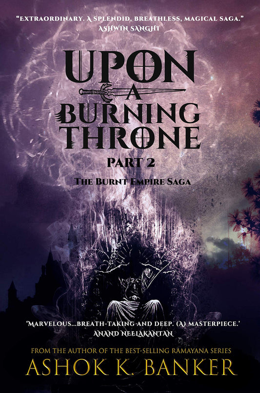 Upon A Burning Throne- Part 2 book cover