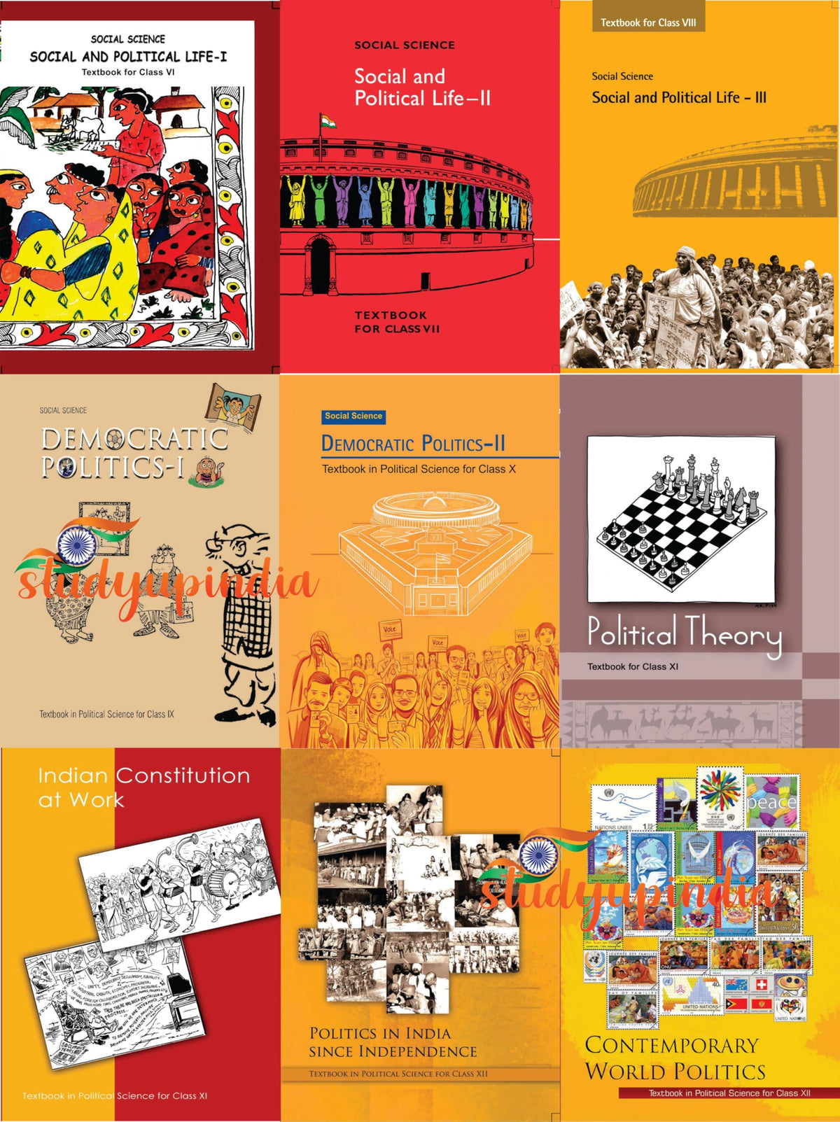NCERT Books (English Medium) From Class 6-12th For UPSC Exam
