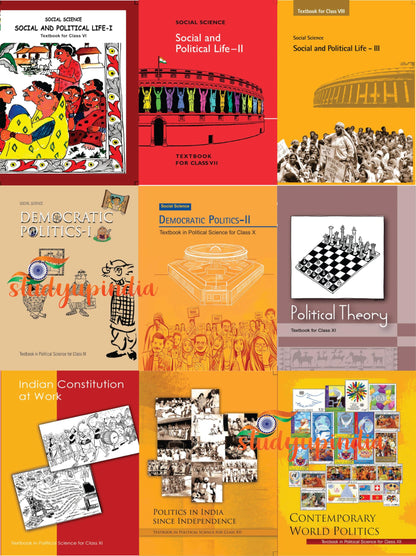 NCERT Books (English Medium) From Class 6-12th For UPSC Exam
