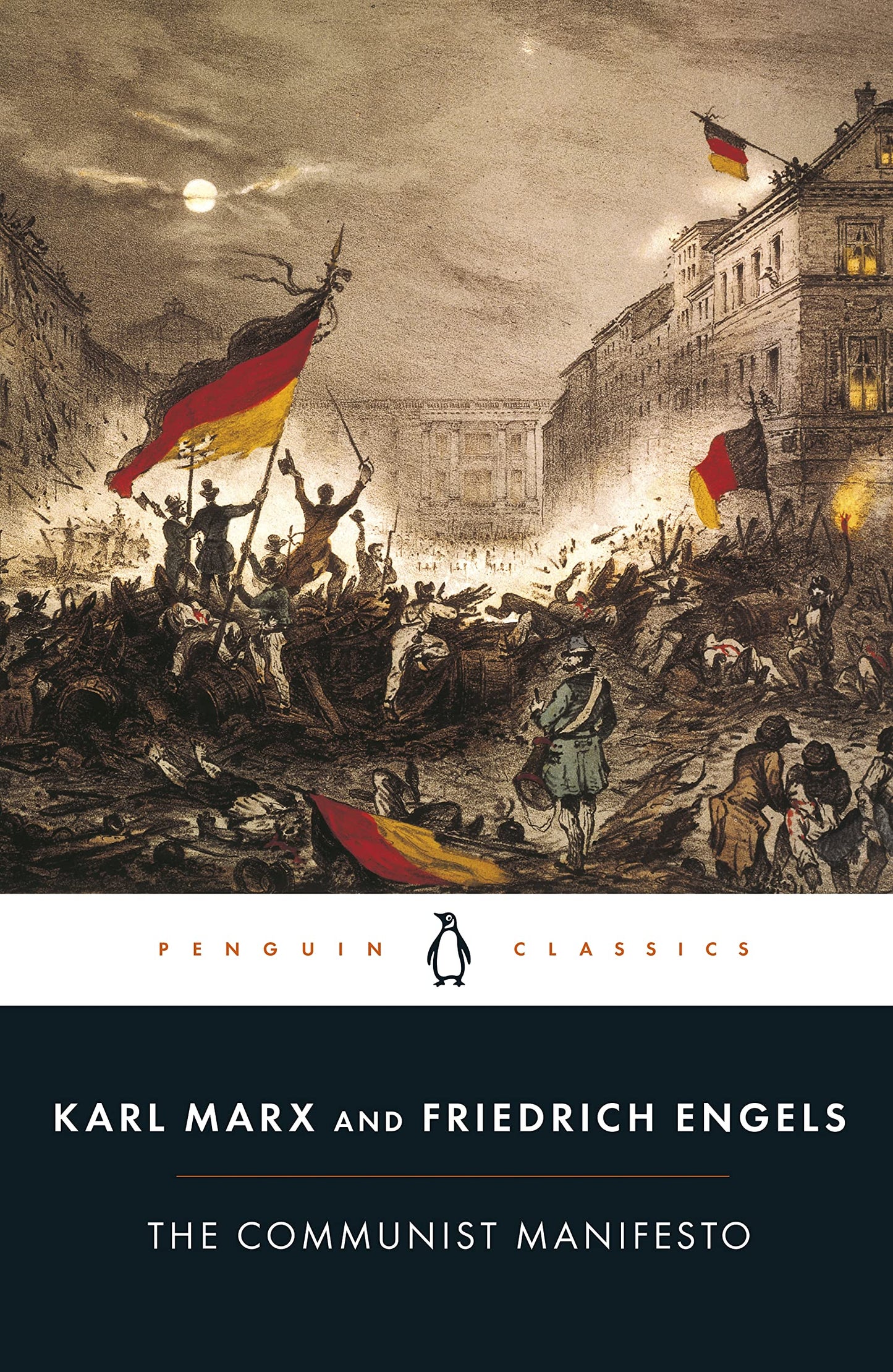 The Communist Manifesto (Penguin Classics) by Karl Marx book cover