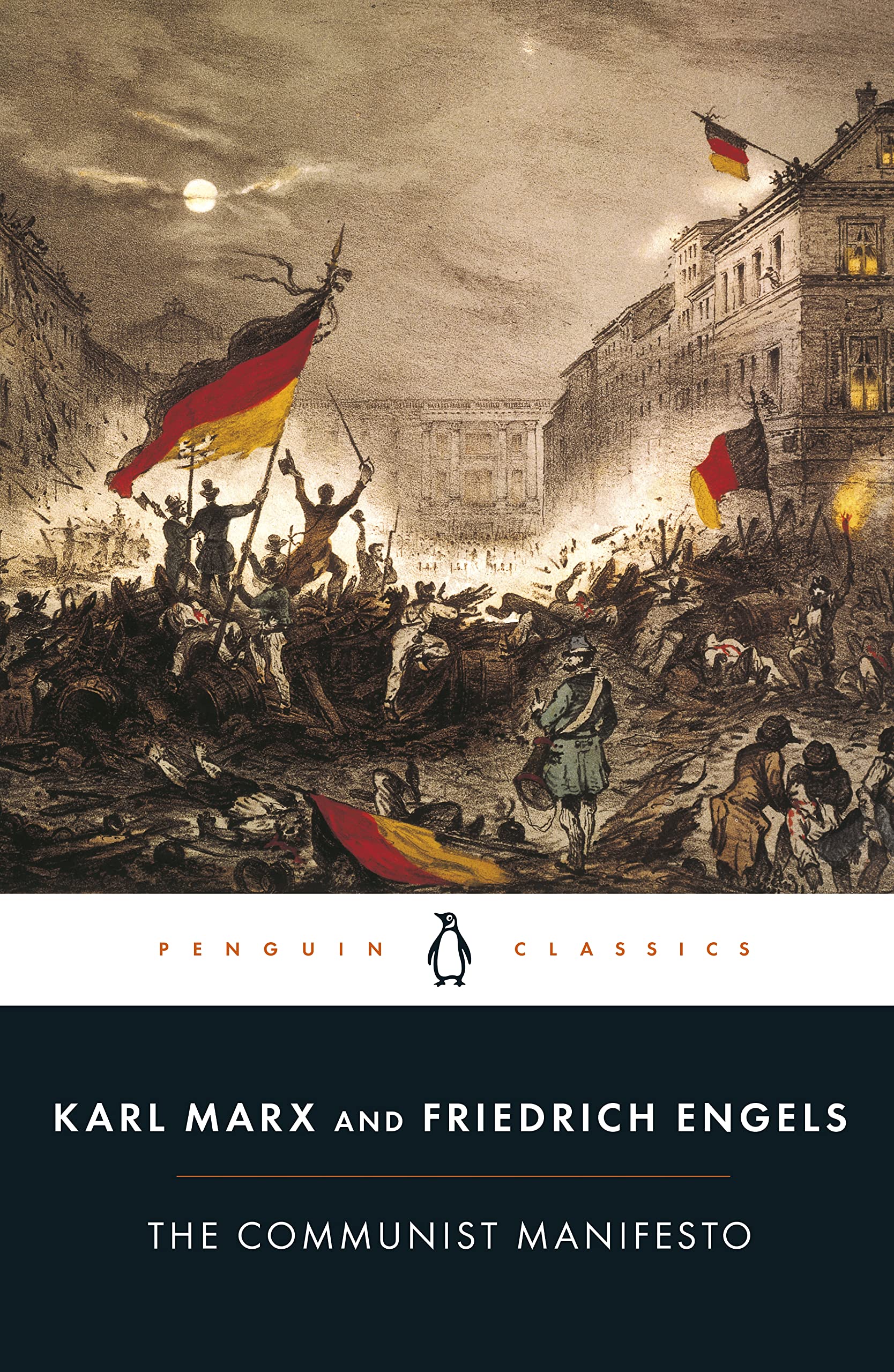 The Communist Manifesto (Penguin Classics) by Karl Marx book cover