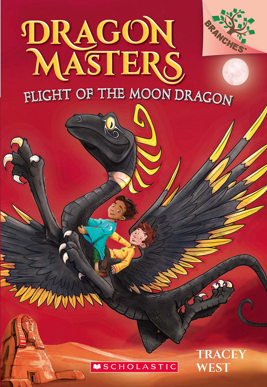 Dragon Masters #6: Flight of the Moon Dragon by Tracey West book cover
