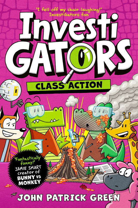 InvestiGators: Class Action:A Laugh-Out-Loud Comic Book Adventure!