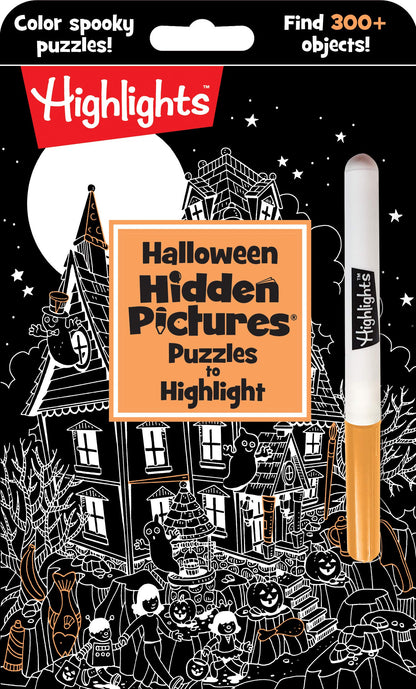 Halloween Hidden Pictures Puzzles to Highlight: Halloween Coloring & Activity Book with Over 300 Hidden Objects to Find