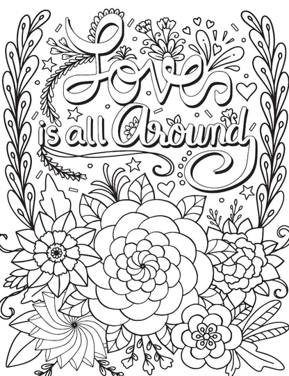 Motivation – Colouring Book for Adults | Inspirational Quotes to Color for Stress Relief, Mindfulness & Relaxation | Positive Affirmation Activity Book for Teens & Adults
