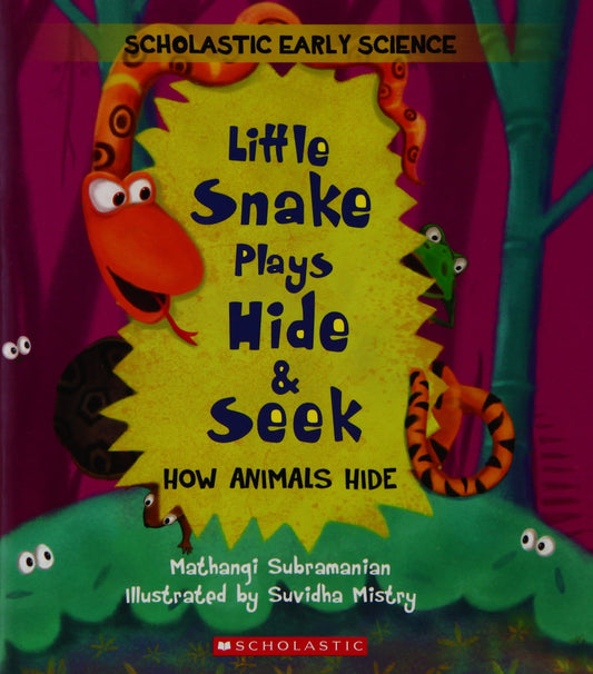 LITTLE SNAKE PLAYS HIDE AND SEEK book cover