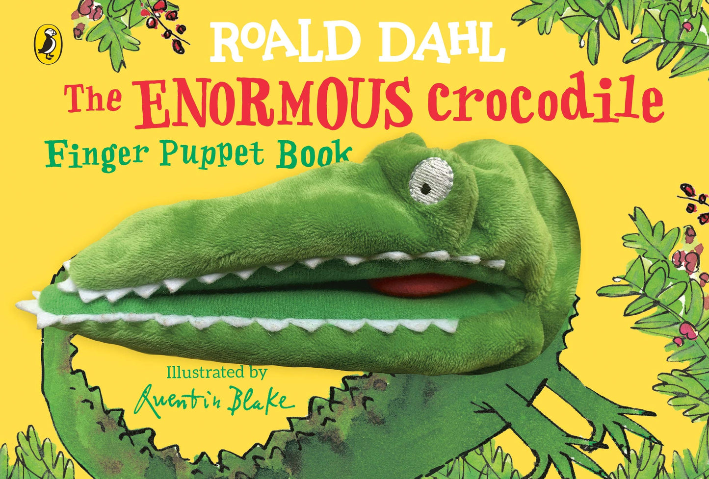 The Enormous Crocodiles Finger Puppet Book (September 2019) book cover