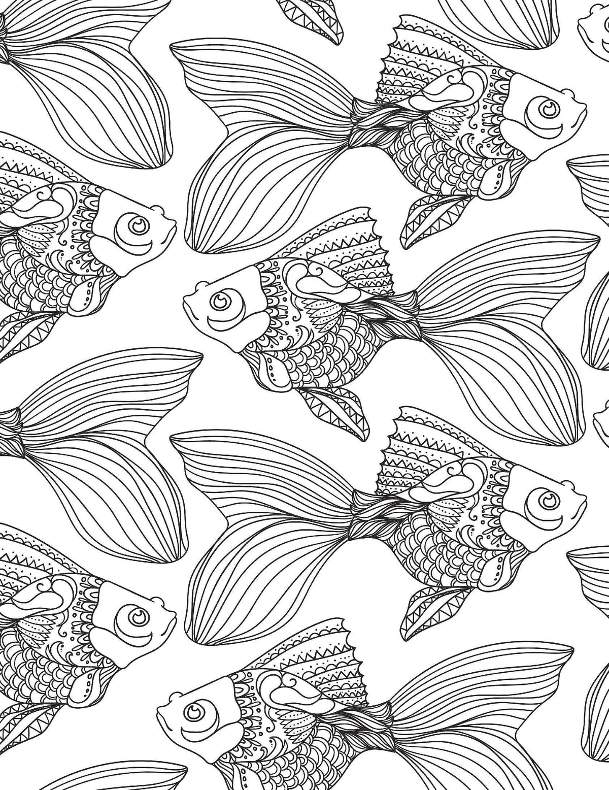 Ocean Adult Colouring Book for Peace & Relaxation | Underwater Scenes, Sea Creatures, and Marine Magic for Mindful Creativity and Stress Relief