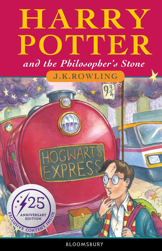 HARRYPOTER AND THE PHILOSHOPERS STONE book cover