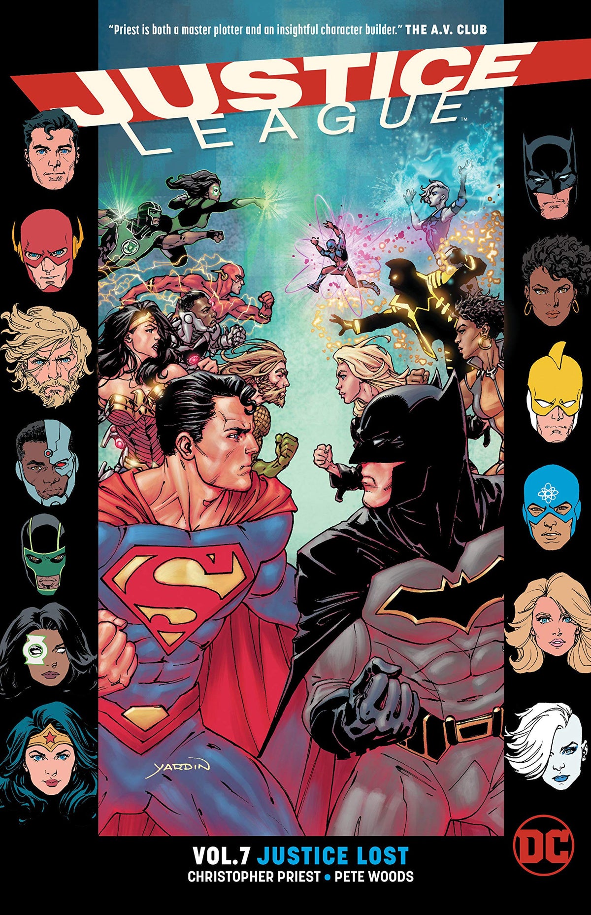 Justice League Vol. 7: Justice Lost book cover