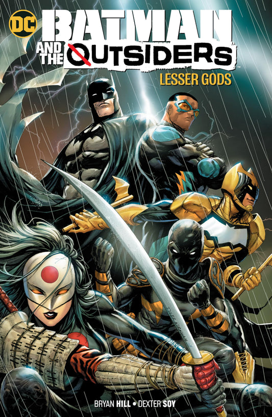 Batman And The Outsiders Vol. 1: Lesser Gods book cover