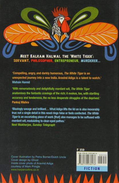 Harper Collins India The White Tiger: Booker Prize Winner 2008