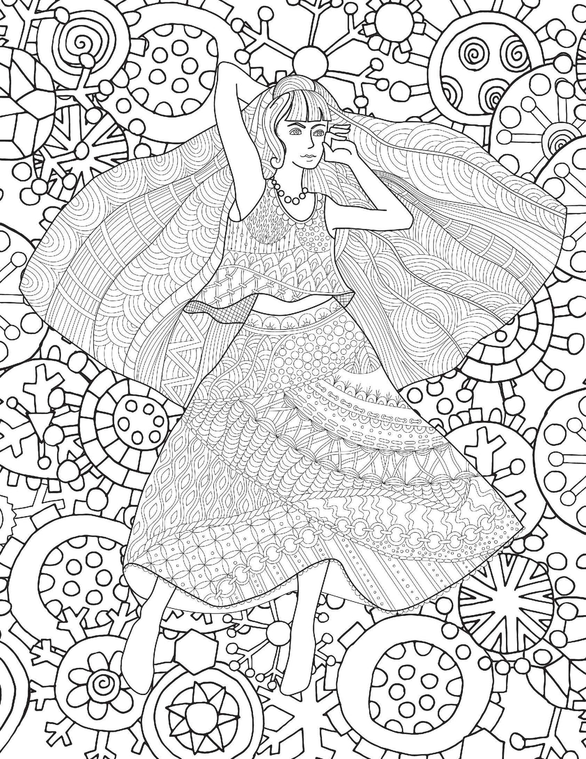 Fashion Adult Colouring Book for Adults | Beautiful Dresses, Runway Looks & Trendy Outfits to Colour for Relaxation, Mindfulness, Stress Relief & Creative Art Therapy