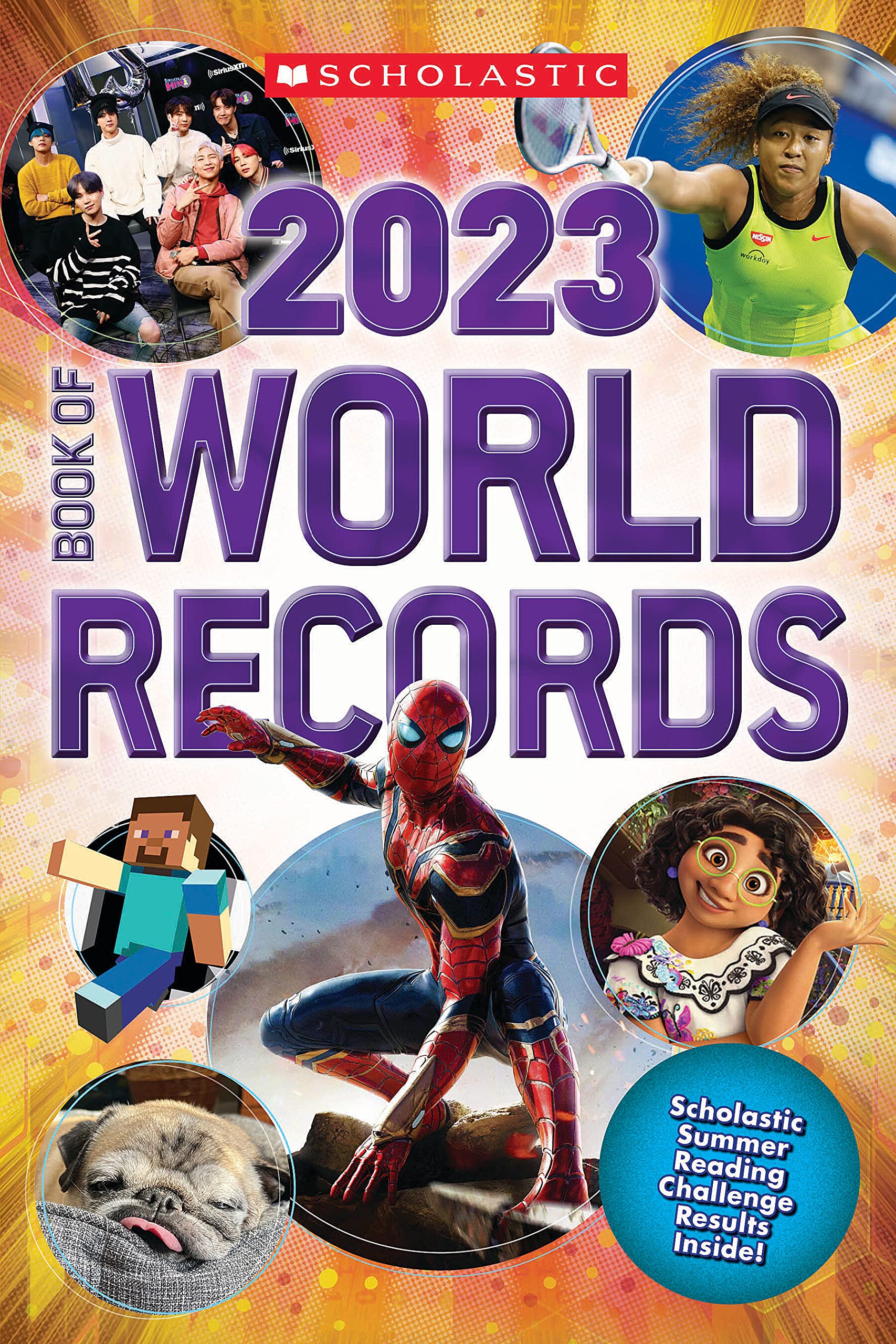 SCHOLASTIC BOOK OF WORLD RECORDS 2023 book cover