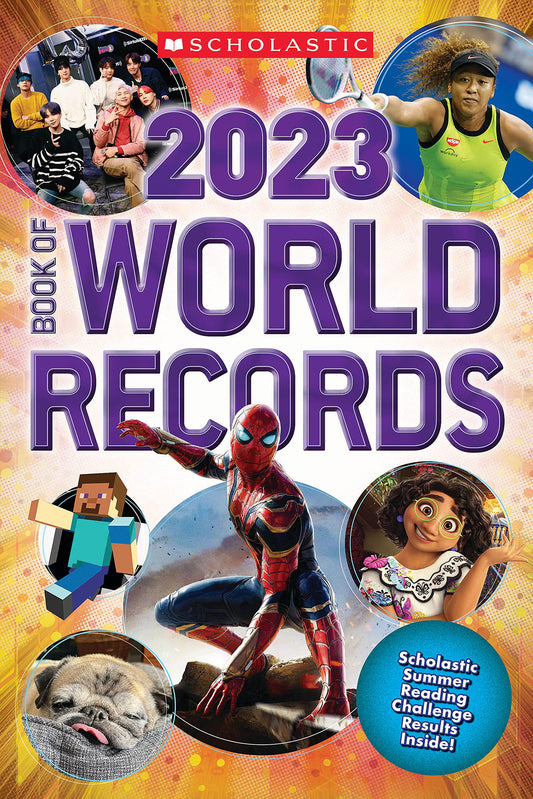 SCHOLASTIC BOOK OF WORLD RECORDS 2023 book cover