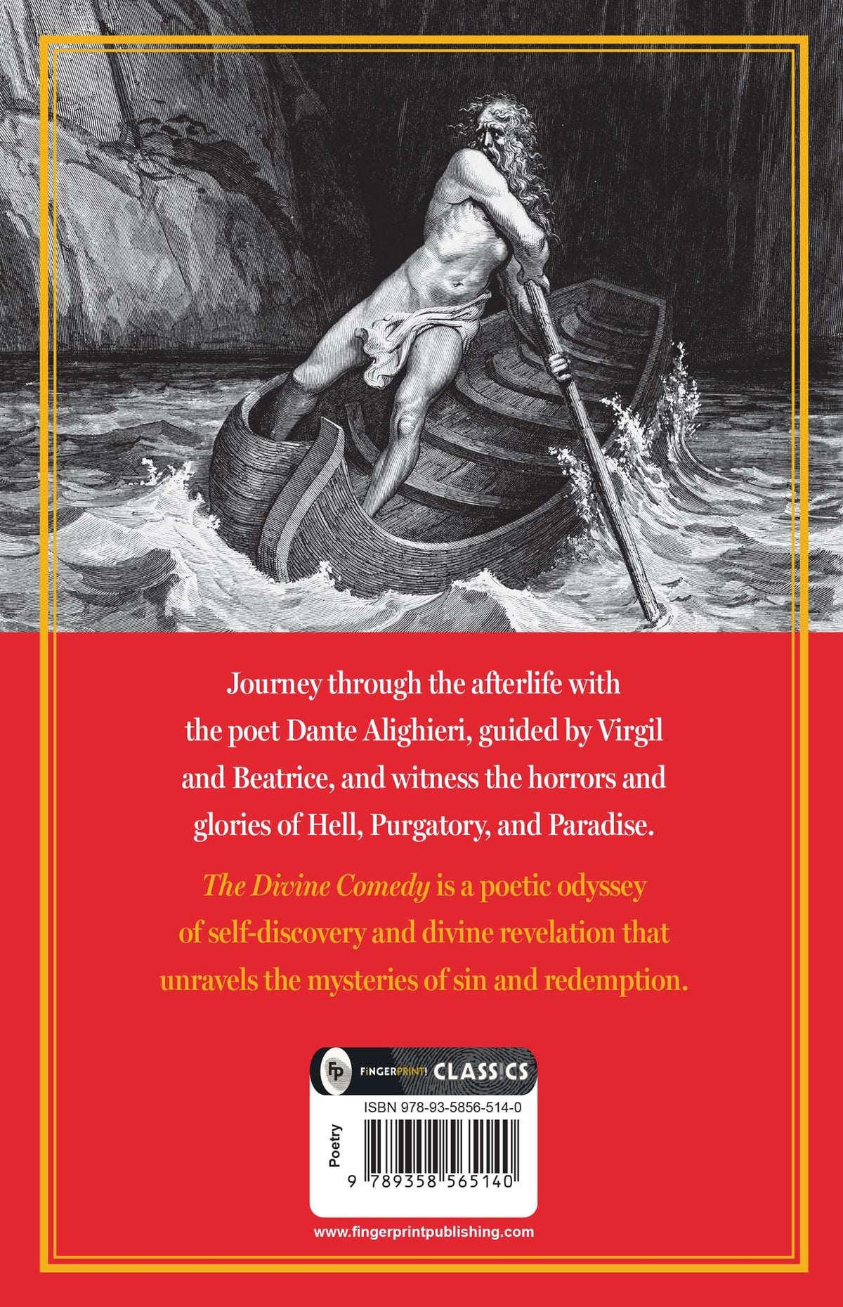 The Divine Comedy: Inferno, Purgatorio, Paradiso (Fingerprint! Classics)