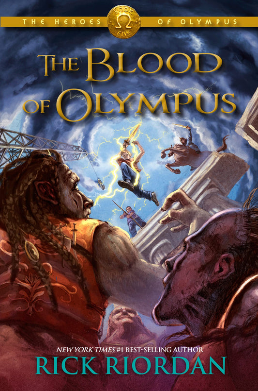 Heroes of Olympus  The  Book Five The Blood of Olympus (Heroes of Olympus  The  Book Five): 5 (The Heroes of Olympus  5) by Rick Riordan book cover