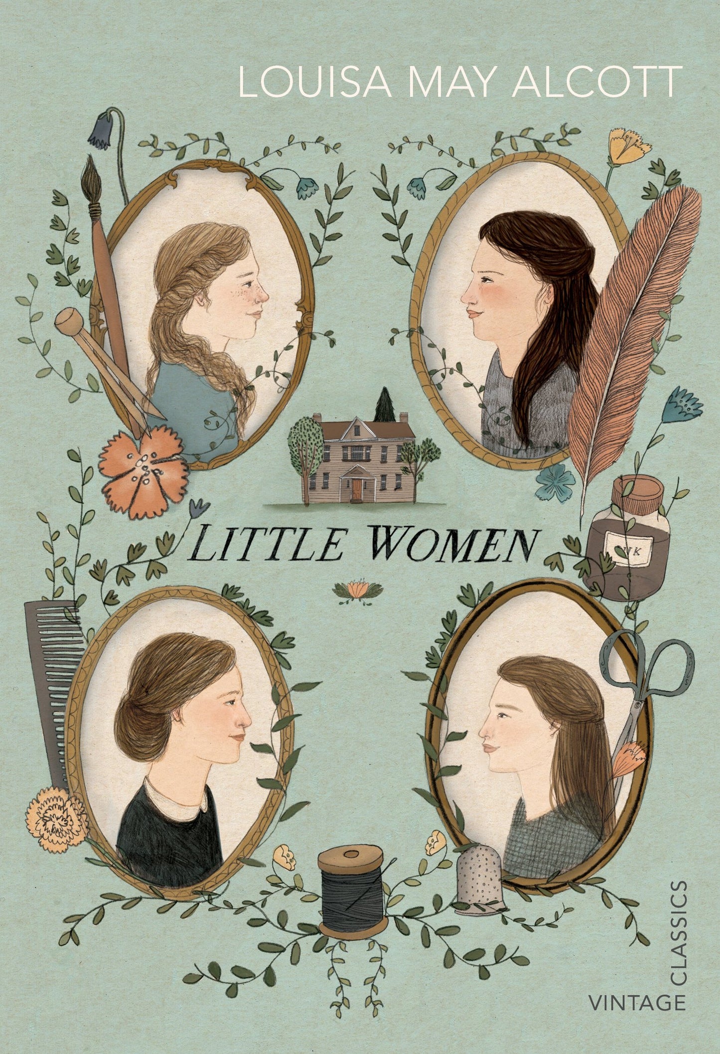Little Women (Vintage Classics) by Louisa May Alcott book cover