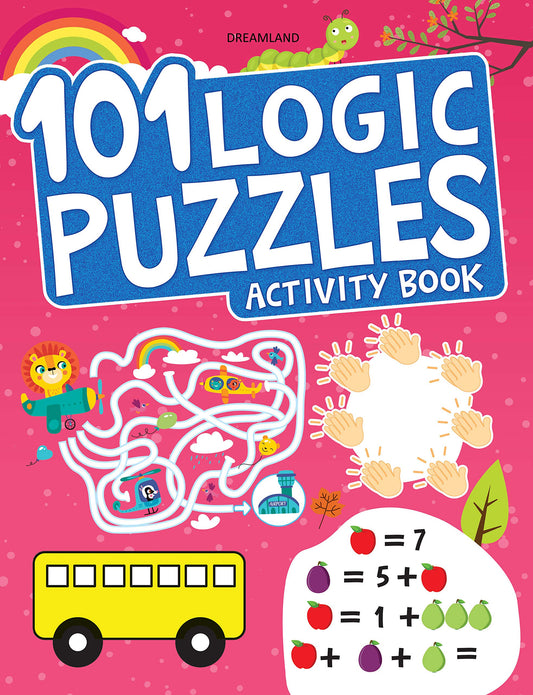 101 Logic Puzzles Activity Book book cover