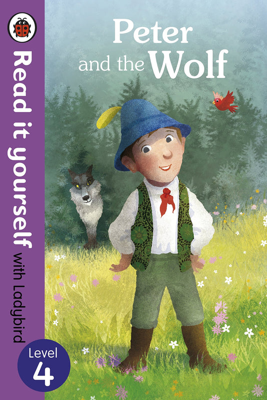 Read It Yourself with Ladybird Peter and the Wolf (mini Hc): Level 4 Ladybird by Ladybird (Author) book cover