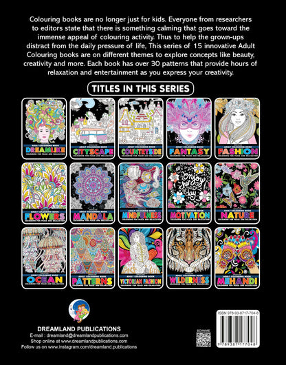 Nature Adult Colouring Book for Peaceful Creativity and Stress Relief | Beautiful Designs Inspired by Flowers, Birds, Butterflies & More for Relaxation and Mindful Expression